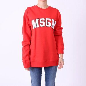 NWT - MSMG Logo print Women's Sweatshirt - Red❤️✨